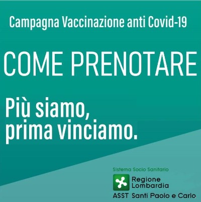 PRENOTAZIONE VACCINO ANTI COVID-19