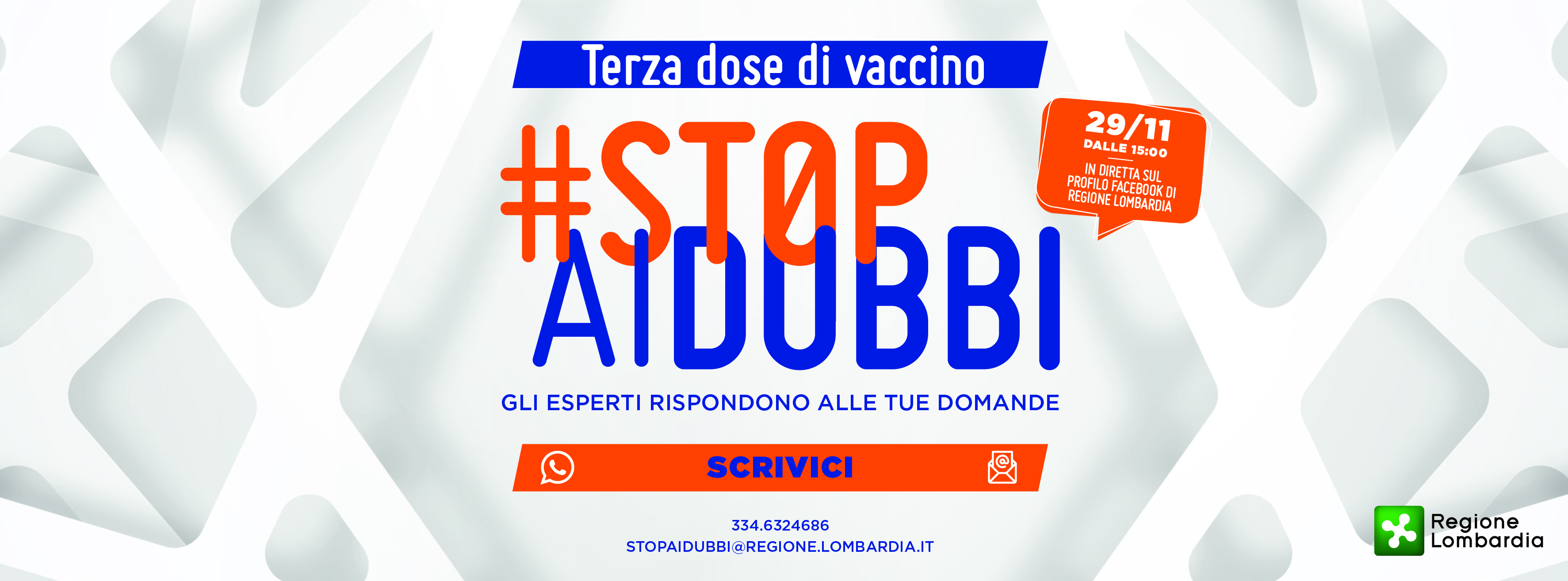#STOPAIDUBBI. Terza dose di vaccino: Gli esperti rispondono alle tue domande