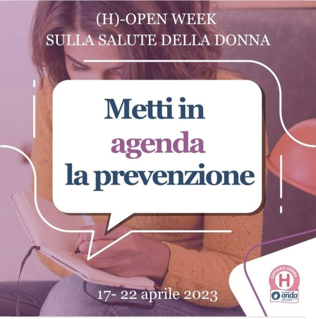 Open Week sulla salute della donna