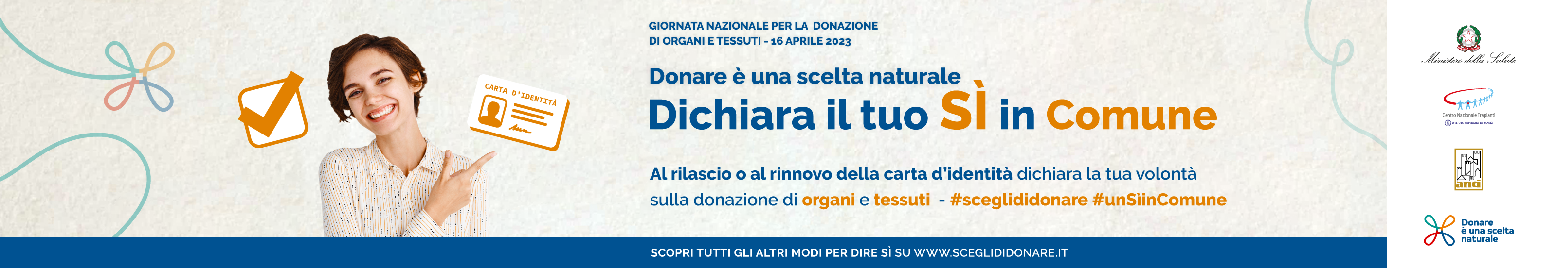 XXVI Giornata Nazionale della Donazione di organi, tessuti e cellule